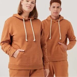Pact Amber One for All Unisex organic cotton Pullover Hoodie large
